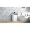 Emi Engineered Wood Bedside Table in White Finish