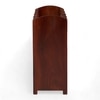 Ikiriya Sheesham Wood Accent Wine Rack in Honey Finish