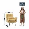 Dowdle Accent/Lounge Chair Yellow