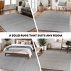 Hand Woven Solid Acacia Grey Rug