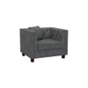 Windsor Sofa Set (Colour : Smoke Grey , Seater : 3+2+1)