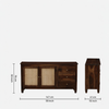 Karen Sheesham Wood Sideboard in Provincial Teak Finish