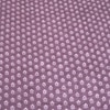 Tara Purple Floral Cotton Comforter Double Bed Reversible 350 Gsm Size 240 X 220 Cms