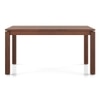 Atlas Solid Wood 6 Seater Compact Storage Dining Table In Honey Finish
