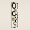 W-Patrick Abstract Metal Wall Decor in Multicolor Set of 1