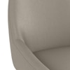 Rickman Fabric Accent Chair in Taupe Leatherette Colour
