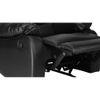 Shine Leatherette One Seater Manual Recliner in Black Colour