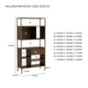 Scandinavian Willingham Bookcase Matte Finish