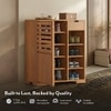 Madden Shoe Cabinet Finish Amber Walnut