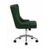 Doe Buck Amparo Green Leatherette Executive Office Chair