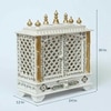 D'Dass Sheesham and Mdf Wooden Home Temple For Pooja Mandir For Home