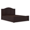 Ballito Solid Wood Queen Size Box Storage Bed In Mahogany Finish