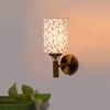 Devansh Metal Electric Wall Light in Gold Colour with Multi Shade Count of 1 Light