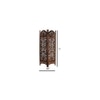 Calanthe Solid Wood 4 Panel Room Divider