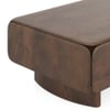 Olen Solid Wood Rectangular Storage Coffee Table In Danish Walnut Finish