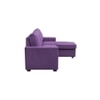 Solace  Pull Out Sofa cum Bed  in Purple Colour