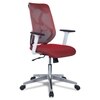 Wiwngas Mid Back Ergonomic Chair in Red Colour