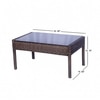 Dahlia  Outdoor Set in Grey Colour (1 Table & 4 Chairs)