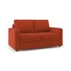 Apollo Compact Sofa (Colour : Lava, Cushion : Hard, Back Type : Regular, Seater : 2+1+1)