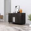 Hexa Red Multipurpose Storage Cabinet With 2 Drawer 2 Door in Flower Wenge Colour