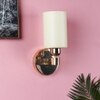 Eliante Modern Wall Lights Mild Steel & Glass Material Gold & Cream Finish