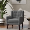 Derel Accent Chair in Grey Colour