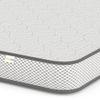 SimplyWud Essential Queen Size Mattress White & Grey (Mattress Thickness : 4 Inches, Mattress Dimensions : 78 x 60 in)