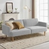 Versatile 3 Seater Fold Out Sofa cum Bed  in Grey Colour