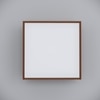 2 Doors Modular Wall Mounted Kitchen Cabinet With Organizer Shelf In Aisan Walnut Finish