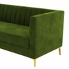 Loris Fabric Sofa - Light Green