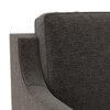 Abbey Sofa Set (Colour : Smoke Grey, Cushion : Soft, Seater : 3+1+1)