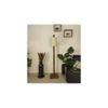 Elementary Beige Jute Floor Lamp with Beige Jute Base