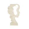 Abstract Face Sculpture Showpiece Artistic Human Profile Home Decor Accent