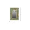 Gerasimos vintage wall mirror 12inx1inx18in