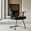 Kepler Brooks Ignis Visitor Chair in Black Colour