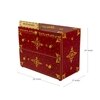 D'Dass Multi Color Mdf and Sheesham Wooden Temple With Cabinet For Pooja