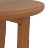 Kaya Side Table In Amber Walnut Finish