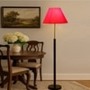 Devansh Wood & Metal Floor Lamp