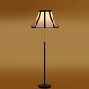 Devansh Wood & Metal Floor Lamp