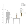 Solis Gold Handcrafted Table Lamp