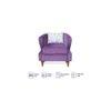 Atlantic Lounge Chair - Purple