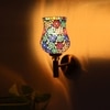 Devansh Metal Electric Wall Light in Gold Colour with Multi Shade Count of 1 Light