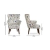 Amara Accent Chair in Folral
