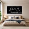 The Castle Decor Porsche 911 Black Luxury Car Wall Art Set of 3 20x30 Inch