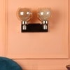 Eliante Modern Wall Lights Mild Steel & Glass Material Gold & Champaign Finish