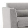 Lewis 3 Seater Fabric Sofa in Vapour Grey Colour