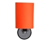 Devansh Metal Electric Wall Light in Orange Colour with Orange Shade Count of 1 Light