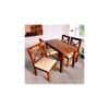 Oakmont Sheesham Wood Accent 4 Seater Dining Table Set