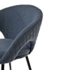 Kite Fabric Dining Chair in Blue Colour