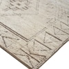 Jaipur Rugs Soft Abstract Wool Silk Knotted Rug White 8x10 ft
